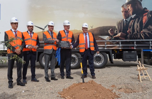 Groundbreaking Ceremony in Spain